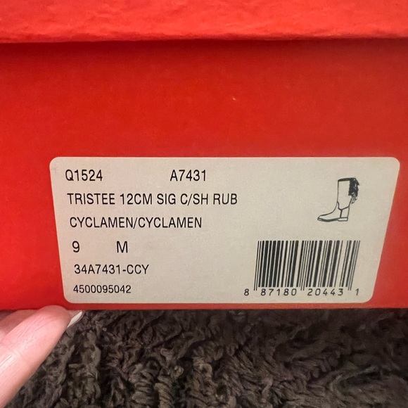 Coach Rainboots - Picture 3 of 4